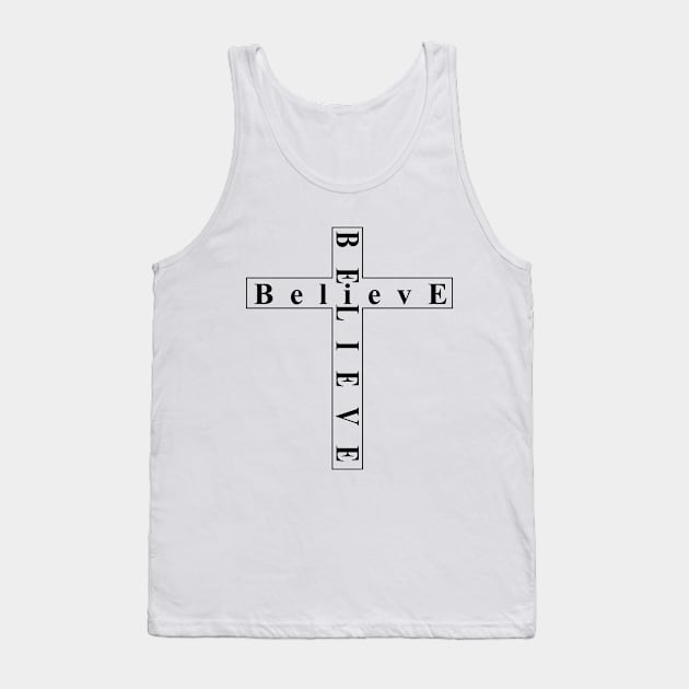 Holy cross Tank Top by Porus